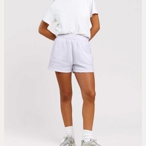 Nuud Vintage Fleece Lilac Shorts